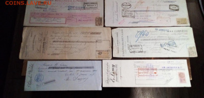 10 шт. векселей старой Франции 1907-1939 до 09.12.21 21-00 - 3