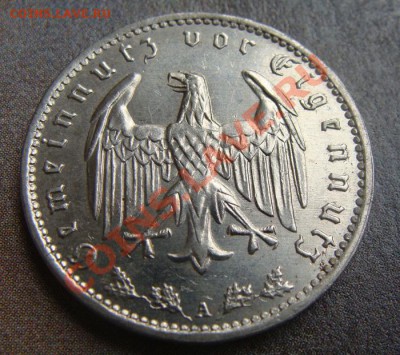 - Германия 1 марка 1934 A - до 08.11.11 в 22.00 М - Coin1198(3)