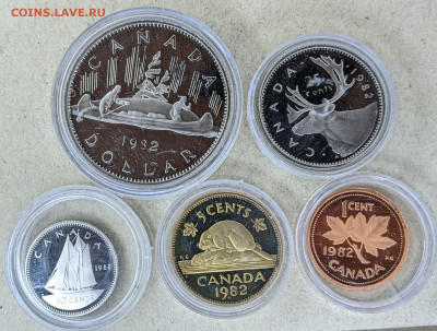 Канада 1 доллар- 1 цент 1982 пруф ФИКС до 08.12 - PXL_20211202_171908388~2