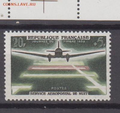 Франция 1959 1м** до 14 12 - 32в