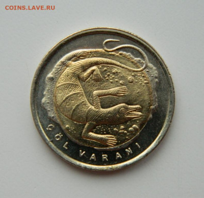 Турция 1 лира 2015 г.(Юбилейная) Варан до 14.12.21 - DSCN1982.JPG