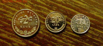 ХОРВАТИЯ - комплект ФАО 3 шт. до 14.12, 22.00 - Хорватия наб. 3 шт ФАО