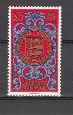 GUERNSEY 191 герб 1м** до 14 12 - 127