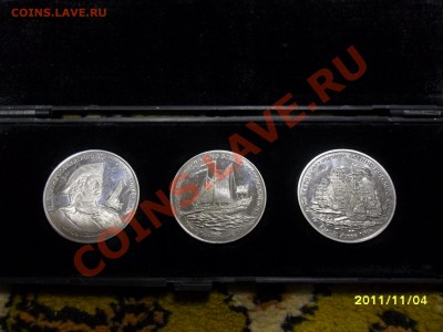 300 лет Российскому флоту, 1994 г, 3 шт.,в коробке, медали. - SAM_3092.JPG
