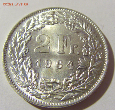 2 франка 1964 Швейцария №1 12.12.2021 22:00 МСК - CIMG1473.JPG