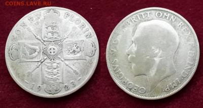 Великобритания флорин 1923г до 11.12 22-00 мск - 6