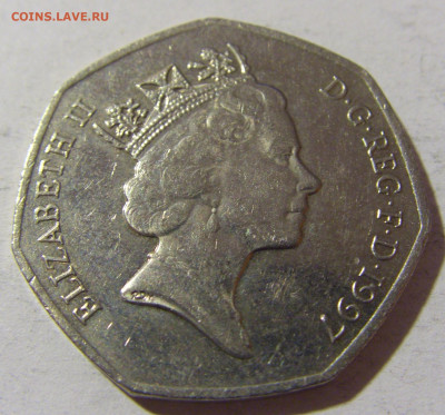 50 пенсов 1997 Англия №1 13.12.2021 22:00 МСК - CIMG1723.JPG