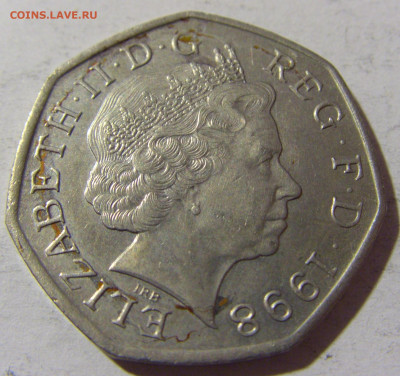 50 пенсов 1998 Евросоюз Англия №1 13.12.2021 22:00 МСК - CIMG1751.JPG
