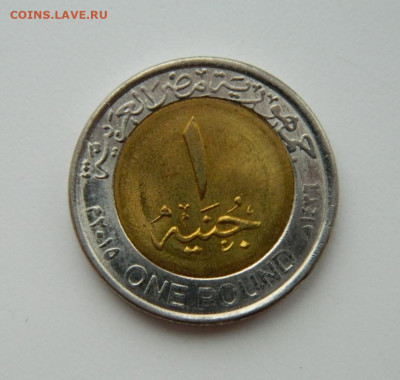 Египет 1 фунт 2015 г. (Юбилейная) Корабль до 14.12.21 - DSCN1938.JPG