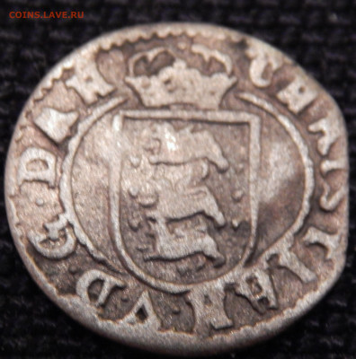 Дания 2 скиллинга 1677г. - DSCN3412.JPG