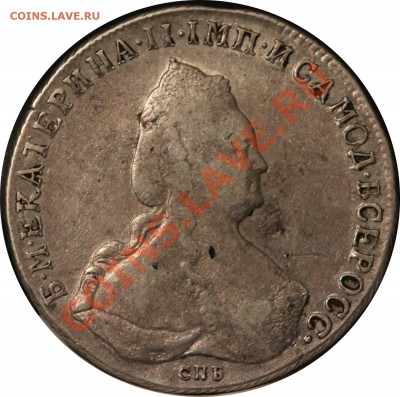 рубль 1795 спб IC - 1795