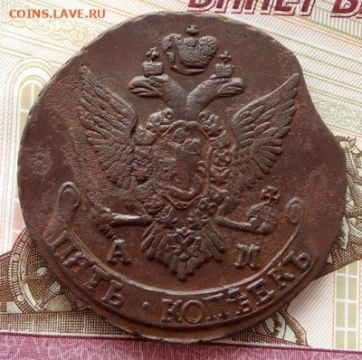 5 копеек 1795 года (АМ) до 22.00 12.12.21 года - IMG_20211210_122141