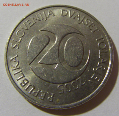 20 толар 2005 Словения №1 14.12.2021 22:00 МСК - CIMG2725.JPG