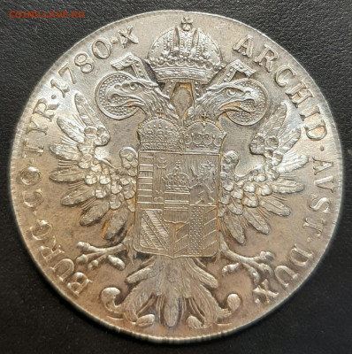 Австрия 1 таллер 1780-х Мария Терезия Рестрайк до15.12.21 - 20211209_005454