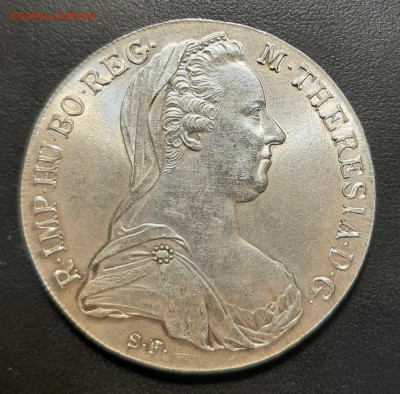 Австрия 1 таллер 1780-х Мария Терезия Рестрайк до15.12.21 - 20211209_005407