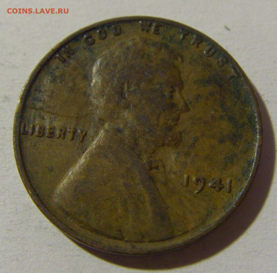 1 цент 1941 США №1 14.12.2021 22:00 МСК - CIMG2955.JPG