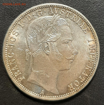 Австрия 1 флорин 1861 до 15.12.21 - 20211209_005806