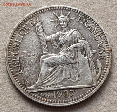 Индокитай 10 центов 1937 ФИКС до 12.12 - PXL_20211211_075055772_2