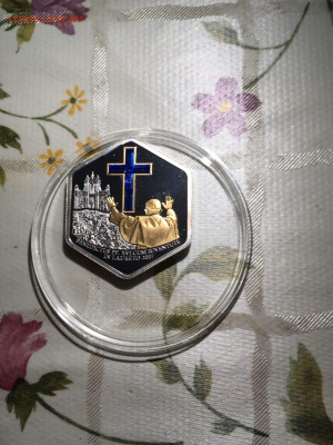 5 Долларов. Папа Бенедикт XVI Ватикан, 2007 до 17.12 - MXUg8Ya3vCo