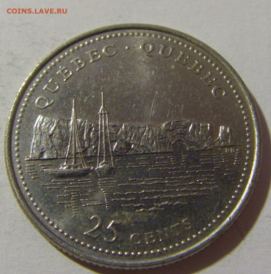 25 центов 1992 Квебек Канада №1 15.12.21 22:00 М - CIMG3049.JPG