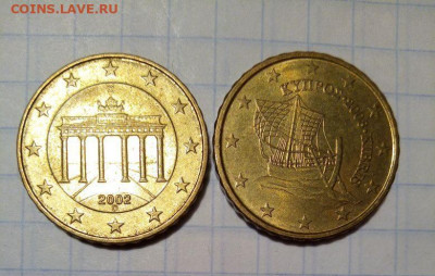 Евроценты 2 монеты. До 15.12. В 22-00 МСК. - i (13)