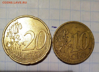 Евроценты 2 монеты( 2). До 15.12. В 22-00 МСК. - i (4)