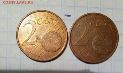 Евроценты 2 монеты.(3) До 15.12. В 22-00 МСК. - i (10)