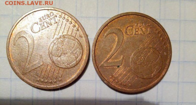 Евроценты 2 монеты.(4) До 15.12. В 22-00 МСК. - i (10)