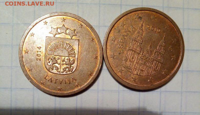 Евроценты 2 монеты.(4) До 15.12. В 22-00 МСК. - i (12)