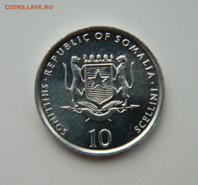 Сомали 10 шиллингов 2000 г.(Юбилейная) Фауна до 16.12.21 - DSCN1979.JPG