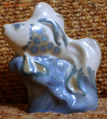 Рыбка фарфор Полонский - полонский завод рыбка2.JPG