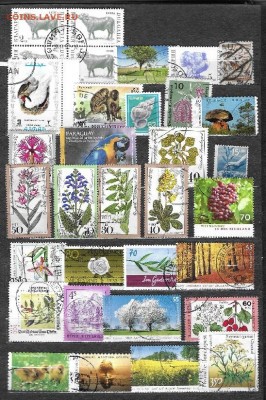 Марки мира и4 флора-фауна - Марки мира и4