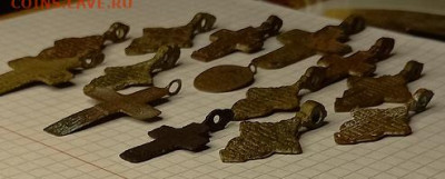 13 крестиков+образок(медь) XVIII-IXX в. до 19.12.2021г - 20211214_194900