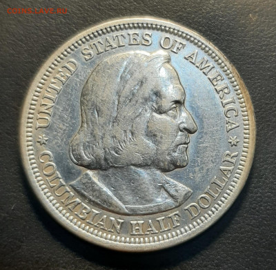 США, пол доллара, Колумб 1893 до 18.12.21 - 20211129_225735