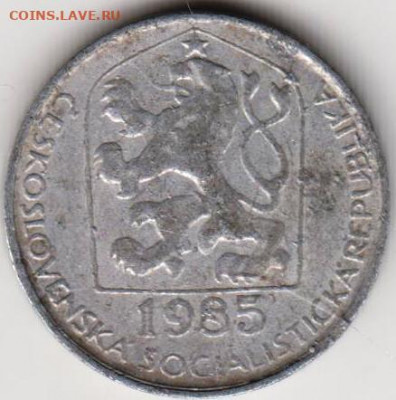 ЧЕХОСЛОВАКИЯ 10 геллеров 1985 г. до 22.12.21 г. в 23.00 - 018