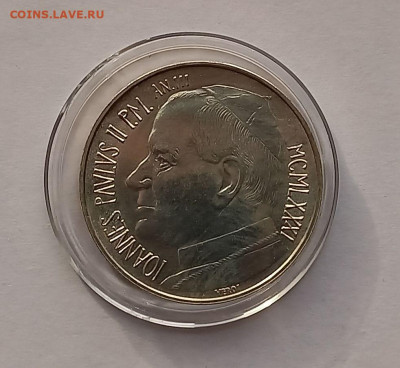 Ватикан 500 лир 1981. Серебро. Тираж - 170 000 шт. - 6