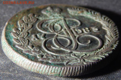 5 копеек 1784 КМ - км2