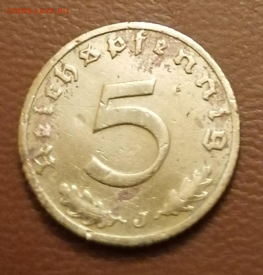 5 пфеннигов 1938г Германия 22-00 19.12.21 - IMG_20211216_195651