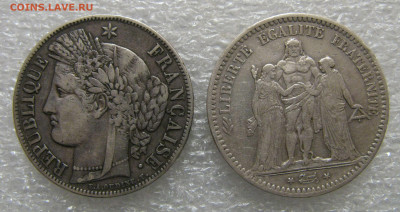 Франция. 2-я республика. 5 ФРАНКОВ 1849 и 1850 года. - 5фр4950 (4).JPG