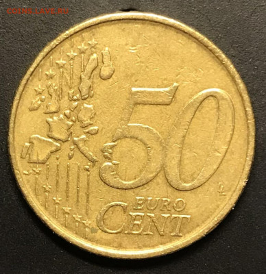 50 евро центов 1999 Бельгия король до 21.12.2021 22:00 МСК - IMG_0995.JPG