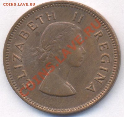ЮАР полпенни 1953 г.До 8.11.11 г. 21-00 МСК. - ЮАР.1