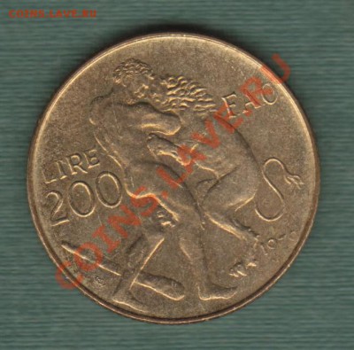 Сан Марино, 200 Лир 1979 "Геракл"  (08.11) - s20