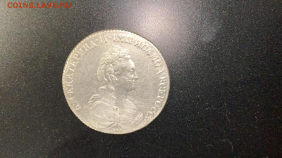 1 рубль 1777 года. - 970152CB-4181-4A04-9F8B-A70D64D1526E