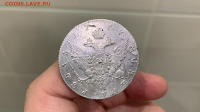 1 рубль 1777 года. - 0B8CCCD0-5311-4CAB-AF02-B876FAA5C52C