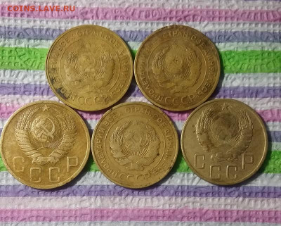 5 монет по 5 коп 1930 - 1949 до 24.12.2021 в 22 Мск - 20211219_144621 а