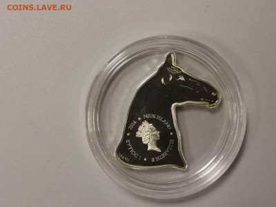 1доллар 2014 Ниуэ - Голова лошади, серебро, до 25.12 - С Лошадь голова-3