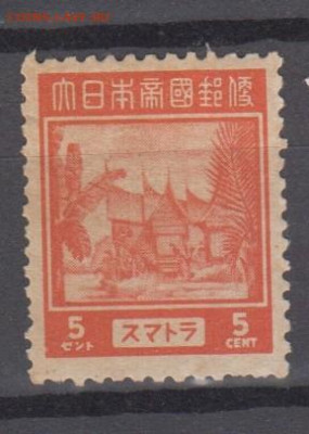 Японская оккупация Суматры 1943  1м** 5 до 26 12 - 31а