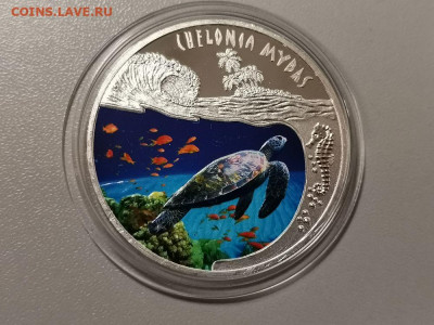 500 франков 2010 Руанда- Черепаха Ag999, до 26.12 - Z Рыба-черепаха-1
