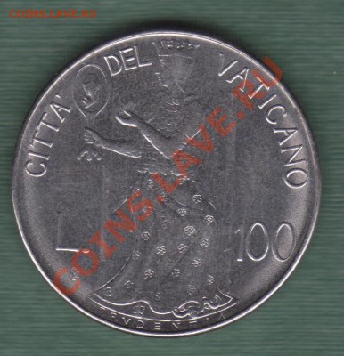 Ватикан, 100 Лир 1980 (08.11) - v13