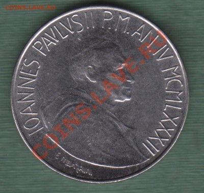 Ватикан, 100 Лир 1982 (08.11) - v16